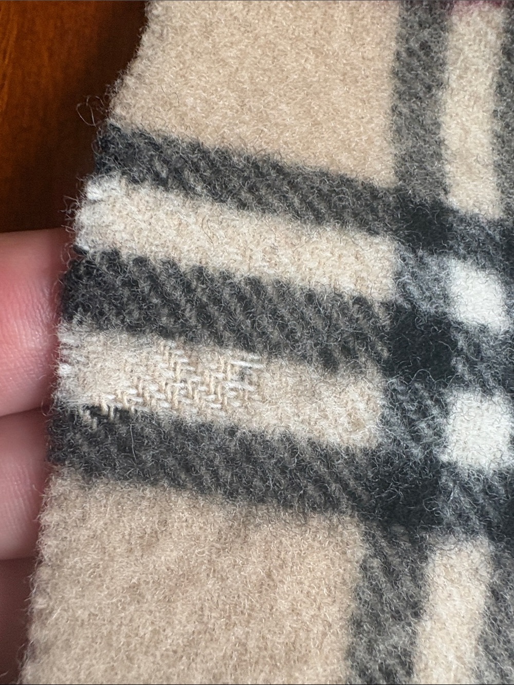 Vintage Burberry Classic Nova Check Pattern Scarf - Picture 6 of 6
